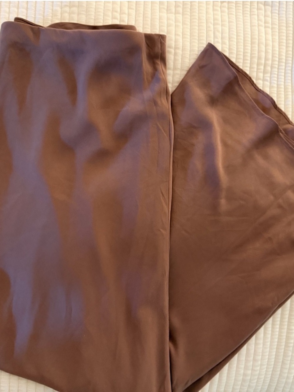 Abercrombie and Fitch brown maxi skirt size large